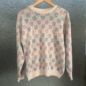 Vintage knit Sweater size M